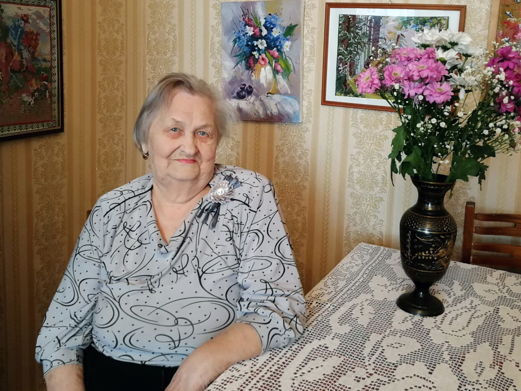 Александра Михайловна в свой последний, 85-й, день рождения.